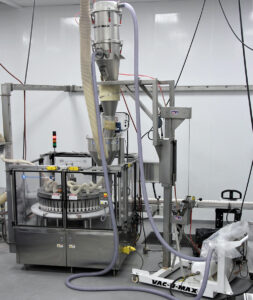 Mobile Vacuum Conveying System for Vitaquest
