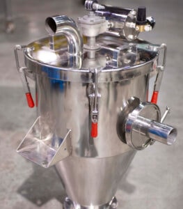 Concentric Cone Vacuum Receiver