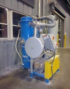 1040 Central Vacuum system for AM Stabilizers