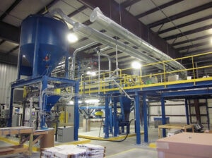 1040 Central Vacuum system for AM Stabilizers