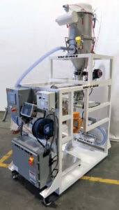 Vac-U-Max additive manufacturing metal powder recovery system (AM-MPRS) created for Matsuura USA