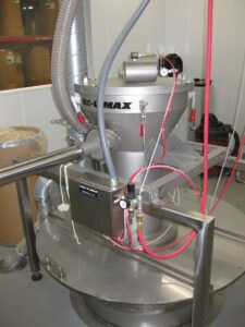 Pneumatic conveying system for Traditional Medicinals