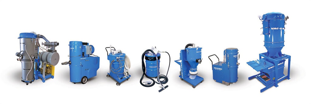 VAC-U-MAX Industrial Vacuum Cleaner Line