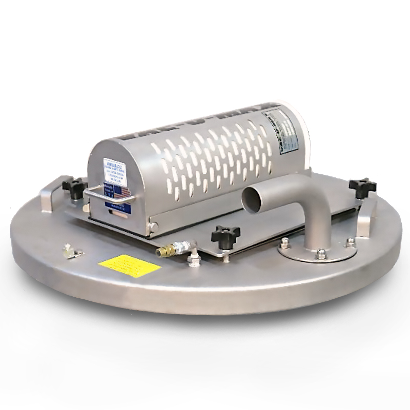 Model 55AF Single Venturi HEPA Vacuum in Stainless Steel