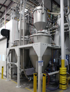 Whether transferring as little as a few pounds per hour or up to 25,000 lbs/hr (11,340 kg/hr), vacuum conveyor performance is determined by the material’s flow characteristics and the conveyor’s design, ensuring reliable handling across a wide range of powders and bulk solids.